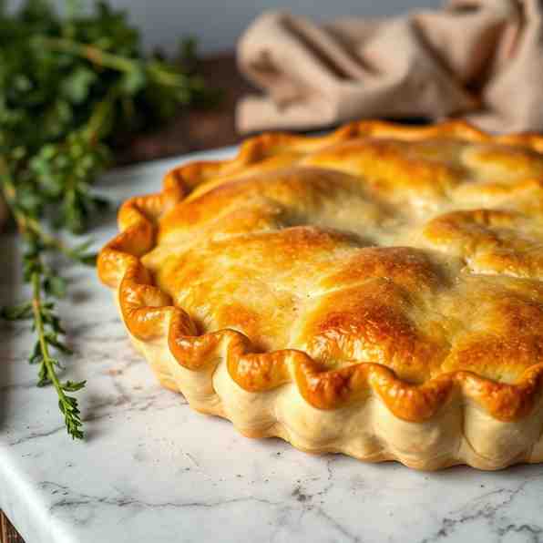 Perfect Flaky Pie Crust for Any Meat Pie Recipe
